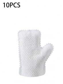 Bộ 10/20/30 găng tay lau chùi siêu mềm bằng sợi microfiber - Sử dụng đa năng khô/ướt, dễ dàng loại bỏ bụi bẩn, găng tay lau bụi gia dụng, dễ dàng vệ sinh nhà bếp, phòng khách, phòng ngủ, xe hơi, đồ nội thất và cửa sổ. - Trắng - Xem 16