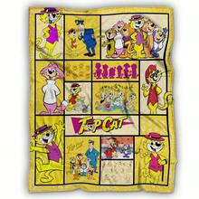 Top Cat Blanket, Top Cat Cartoon TV Series Fleece Throw Blanket For Bed Sofa Decoration Travel Office - Blanket - View 2