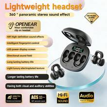 NEW SENYANG Forest Yang 新款无线夹式运动耳机，支持音乐、免提通话、视频播放，舒适的 TWS 真无线耳机，支持杜比低音立体声和高清通话，适用于安卓和 iOS 手机，也可用于游戏、情侣和商务场合。 - 均碼 - 查看 11