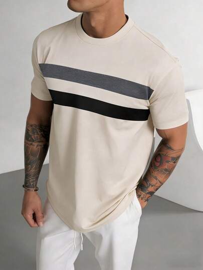  Camiseta de manga corta personalizada para hombres GRDR, adecuada para el verano, cómoda y transpirable, de moda líder