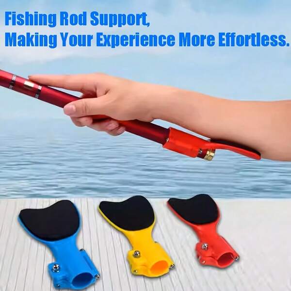 1 pieza Soporte de brazo para pesca, Soporte antideslizante para caña de pescar, Accesorio de pesca cómodo