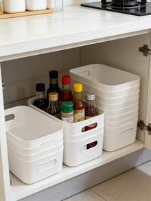 1/5/10pcs-Multifunctional Kitchen Storage Boxes, Suitable For Kitchen Storage, Drawer Organizer, Kitchen Utensils, Kitchen Seasoning, Kitchen Storage, Drawer Storage Boxes, Kitchen Tools, Kitchen Supplies - View 6
