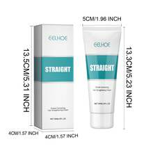 EELHOE Keratin Protein Straightening Cream – Professional Hair Care For Damaged & Curly Hair, Moisturizing Formula Smooths Frizz Without Pulling, Reduces Split Ends & Enhances Shine, No-Heat Styling Suitable For All Hair Types & Genders, Ideal For Salon & Home Use, Perfect Gift For Autumn, Winter & Holidays. - Keratin Protein Straightening Cream - View 3