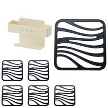 3件套/7件套隔热垫、餐桌垫、高档杯垫、家用餐垫、隔热垫、防滑隔热垫、厨房蔬菜垫、碗碟垫 - 彩色 - 查看 17