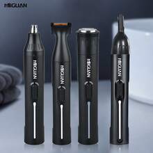 4-In-1 Professional Grooming Kit, USB Rechargeable Nose & Ear Hair Trimmer, Beard And Eyebrow Razor, Men'S Personal Care Tools Battery Capacity 500mAh - A - View 11