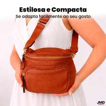 Compact Women's Handbag With Elegant Design And Smart Organization. - Brown - View 6