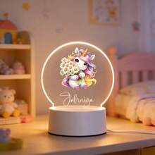 1pc Personalized Name Night Light, Children's Birthday Gift Customization, Friend Custom Gift, Bedroom Decor Customization, Party Decor Customization, Party Decor, Custom Moon Night Light, Back To School Gift - Black - View 61