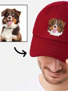 Mũ lưỡi trai thêu ảnh thú cưng theo yêu cầu - Mũ cá nhân hóa, Quà tặng cho người yêu thú cưng, Mũ cá nhân hóa unisex, Mũ thêu theo yêu cầu, Mũ cá nhân hóa cho bố, Mũ đặt làm riêng, Mũ dự tiệc độc thân, Quà sinh nhật và ngày lễ cho chủ nuôi thú cưng, Quà tặng ngày Valentine, Mùa cưới, Quà tặng phù dâu, Quà lưu niệm, Ramadan - Nhiều màu - Xem 6