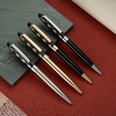 High-End Lacquered Stainless Steel Metal Signature Pen, Luxury Gift Box Packaging, Suitable For Business Gifts, Suitable For Male And Female Business Office Executives