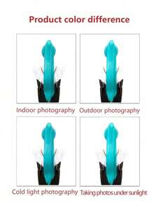 30-Inch Multifunctional Cosplay Ponytail Wig With Large Hair Clip, Suitable For Cosplay - Multicolor - View 9