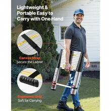 Truck Ladder Rack - Teleskopleiter aus アルミニウム,3,81 m (12,5 Fuß) - チェックする 5