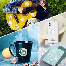 500 Stück Bibel Vers Aufkleber Rolle, für Wasserflaschen, Scrapbooking, Journaling, Laptops usw. als Partybevorzugungen, Geburtstagsdekoration Aufkleber Rolle, für Wände, Umschläge, Geburtstags- und Grußkarten - Zufälliger Stil - Übersicht 8