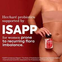 HerAuré Women's Probiotics - PH Balance, Odor Control, Flora Health, Moistening, Tightening - With 7 Billion CFU Probiotic, Prebiotic, 7-In-1 Mushroom Blend, Cranberry, Pineapple - 60 Capsules (Pack Of 1), Self-Care Gift , Healthcare - 2PCS - 查看 2