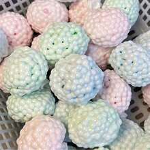 1PC Double Layer Sand Bead Fidget Ball, Handmade Ice Skin Stress Relief Gift For All Ages 3B5Y - 1 PC Green Ice Skin Handmade Ball - View 11