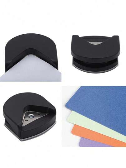 Herramienta de perforación de esquinas redondas, adecuada para tarjetas laminadas, cartulina, scrapbooking y manualidades DIY, cortador de papel manual - perfecto para hacer tarjetas fotográficas