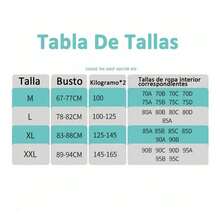 Sujetador deportivo sin aros para mujer, blanco - M - Blanco - Ver 4