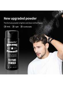 Immetee 頭髮豐盈粉,頭髮控油乾洗髮水,可增加頭髮體積,男女通用,0.5 盎司/瓶 - 白色 - 查看 3