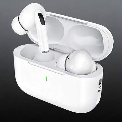 True Wireless Bluetooth Earbuds, Featuring Comfortable In-Ear Design, Long Battery Life, Charging Case, Easy Pairing, Clear Sound Quality, Suitable For Commuting, Office And Study