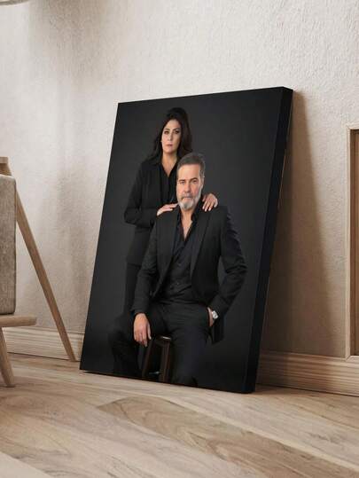 1pc Framed Photo Canvas Prints, Best Family Photo, Gift Idea, Custom Canvas Print, Perfect Gift For Friends & Family, Wall Art, Home Decor, Valentine's Day Decor Ornamental Fashionable, High-Quality, Stylish, Exquisite Custom Tea Room, Home, Garden, Office, For Anniversaries, For Valentine's Day, For Mother's Day, For Birthdays, For Father's Day, For Graduation, For Weddings, For Housewarming,Warm Ambience,Fall Decor