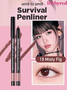 lilybyred K-Beauty Starry Sky Eyeliner Pen, Gel Eyeliner Pen From AM 9 To PM 9, Built-In Sharpener, Creamy Texture, Easy To Apply, Smooth And Vivid Color, Nourishing, Waterproof And Sweat-Proof, Korean Makeup - 19 Misty Fig - 查看 9