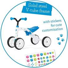 4 Ruedas Grow-With-Me Ride-On Quad,  Only, Azul, 40.64 - Azul - Ver 6