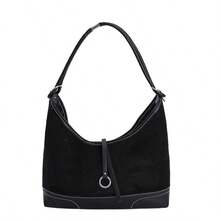 Large-Capacity Simple And Versatile Single-Shoulder Bag For Women, A Daily Single-Shoulder Handbag, 2026 New Model, With An Elegant Style Bag - Black - View 7