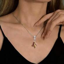 Silver Plated Charm Lightning Glasses Broom Creative Pendant Diamond Pendant Charm Pendant Ball Suitable For Bracelets DIY Women's Jewelry - Mixed Colors - View 2