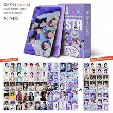 50pcs/124pcs/92pcs JIMIN V J-HOPE RM JIN Photo Card Collection Set - Handmade Photo Album Set For Fans, K-POP Birthday Gift, Trading Cards With Display Box, Bookmark Set, Collector Cards For Valentine's Day, Small Gift, Fanmade Photocards - Multicolor - View 10