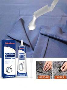 Transparent Waterproof Adhesive Glue For Clothing, Heat & Water Resistant Denim Fabric Bonding Glue - A - View 3