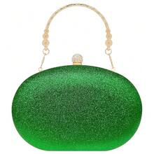 SH Clutch Purses For Women Formal Rhinestone Evening Bag Sparkly Handbags Wedding Party Cocktail Prom - 綠孔雀離合器 - 查看 5