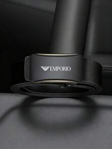 Thắt lưng nam cao cấp với khóa hợp kim khắc chữ, thắt lưng khóa tự động chất lượng cao, lựa chọn quà tặng lý tưởng cho gia đình và bạn bè trong dịp lễ. - Nhiều màu - Xem 4