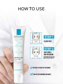 La Roche Posay Effaclar Duo+M 多效祛痘精华，三重功效，快速起效，有效去除黑头和白头，蕴含烟酰胺和水杨酸，注入温泉水，无油配方，不致粉刺，适合所有肤质，可每日使用，预防痤疮爆发。 - 理膚泉清痘多重調理精華乳40mL - 查看 8