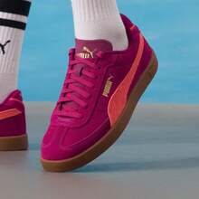 Zapatillas deportivas para hombre y mujer, zapatillas informales Puma Club II Era Suede de caña baja, ligeras, cómodas y para desplazamientos diarios, 400717-23 - Melocotón fucsia claro - Ver 8
