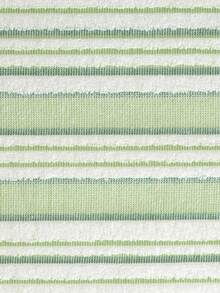 Juego de toallas de baño de 2 piezas (70 x 140 cm) y de mano (50 x 90 cm) - 100 % algodón - Fabricado en Turquía - Verde - Ver 2