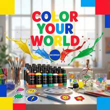 Akrylfärger - Ett stycke - Visa 4