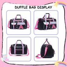 儿童旅行包、舞蹈包、带鞋仓的女孩过夜包 - A字旅行袋 - 查看 9