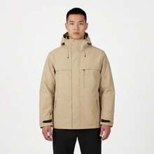 Timberland Men's AF Super Benton WP 3-In-1 Jacket - Khaki - View 1