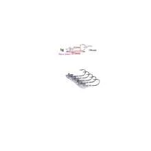 HENGJIA Bộ 5/3/1 lưỡi câu chì đầu tam giác Heng Jia 5g-150g có ngạnh, lưỡi câu thép carbon cao, phù hợp với nhiều kích cỡ mồi mềm và câu cá biển. - Bạc - Xem 21