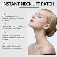 12片装维生素E颈部紧致提拉贴，透明设计，紧致肌肤，抚平细纹，佩戴舒适，打造年轻紧致的颈部轮廓 - 頸部護理貼 - 查看 6