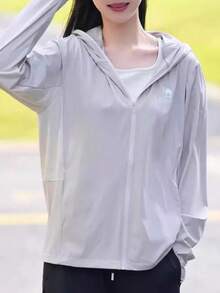 CAMEL CROWN Outdoor UV-Protective Sun-Protective Clothing, Summer Cooling And Quick-Drying Sun-Protective Garment, Loose-Fitting Fishing Suit - White Cobblestone - View 3