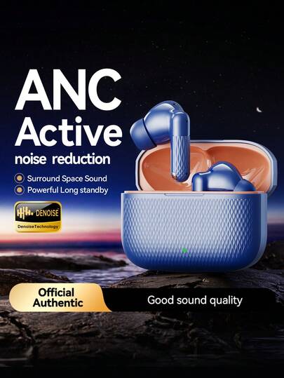  Acer OHR636 Wireless Bluetooth Earphones, In-Ear With High-Definition Microphone, ANC Call Noise Cancellation, Hi-Fi Bass, Type-C Charging Case, Long Battery Life, Comfortable Fit, Suitable For Sports, Phones & Tablets, Recommended Valentine's Day Gift