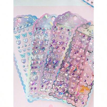 3D立体夜光拼贴贴纸，卡通山海风景贴纸。装饰贴纸，礼品。家居装饰，派对装饰，生日礼物，各种节日礼物。