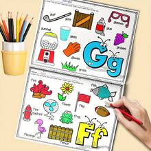 Pre-School Word Recognition Coloring & Searching Game Toys, Word Identification, Attention Training And Early Literacy Activity Set, Suitable For Classroom And Home Learning - Preschool Reading Game Toy - View 3