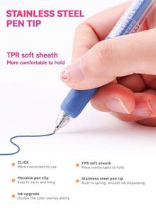 凝胶笔 - 顏色主題 - 查看 9