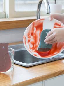 1pc Penguin Shaped Flexible Scraper, Household Kitchen Oil Board Scraper, Baking Cooking Tool - One Size - View 11