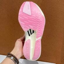 Adidas Zapatillas de running y entrenamiento deportivo ADIZERO ADIOS PRO para hombres - Blanco/Rosa/Plata - Ver 7