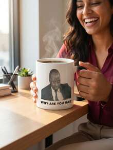 Funny LGBTQ Prank Mug, Heat Activated Reveal "Why Are You Gay?" Design, Reusable Handle Cup, Novelty Gift For Friends Him Her, Hand Wash Only LGBTQ Prank Mug,Heat Activated Mug,Heat Sensitive Mug,Funny Reveal Mug,Novelty LGBTQ Gift,Reusable Coffee Mug,Handle Tea Cup,Kitchen Dining Mug - Black - View 7