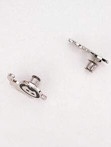 1 Set Puppy Footprint Candy Waist Buckle, Waist Tightener Adjustable Waist Buckle Set Without Sewing Pants Clip Tightens Waist Belt, Skirt Sleeves, Jeans Buttons, Clothing Accessories - White - View 9