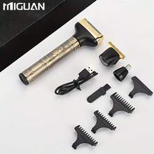 Three-In-One Men's Multifunctional Shaving Set: Hair Clippers, Nose Hair Clippers And Razors Can Be Freely Converted, USB Chargingr Battery Capacity 600mAh - A - View 11