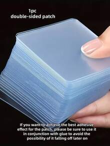 1卷强力纳米双面胶带 - 透明、防刮、高粘度丙烯酸胶带,适用于家居、厨房、浴室、办公室和汽车,持久耐用且易于移除,防刮,多用途粘合剂,超强粘性,现代装饰,纳米粘合剂 - 彩色 - 查看 15